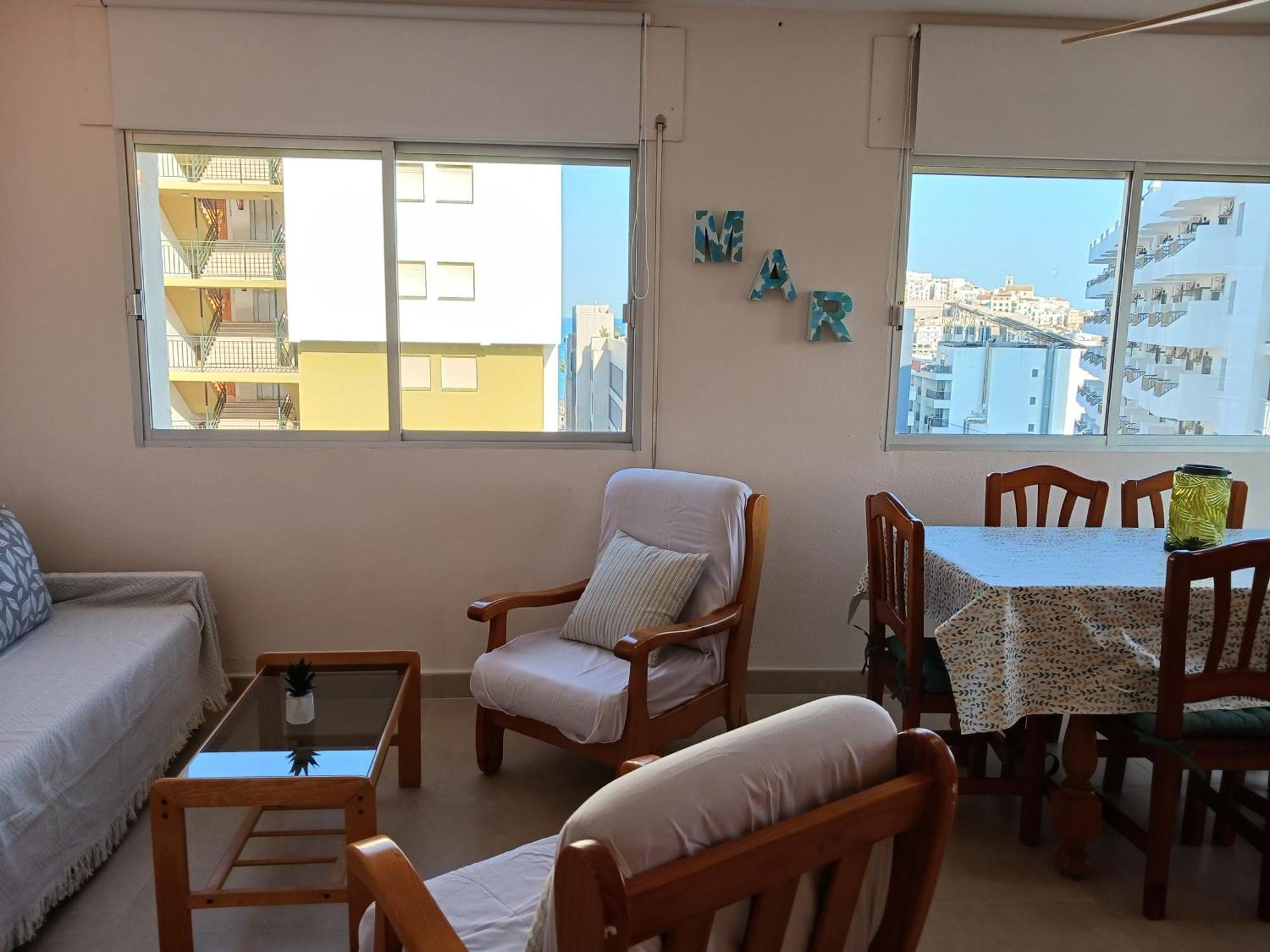Ferienwohnung Peniscola Playa Frente Al Mar Exterior foto